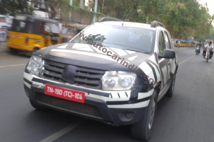 Renault Duster spy pics